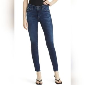 AG Adriano Goldschmeid the Stilt Cigarette Jeans 29 Regular Medium/Dark Blue